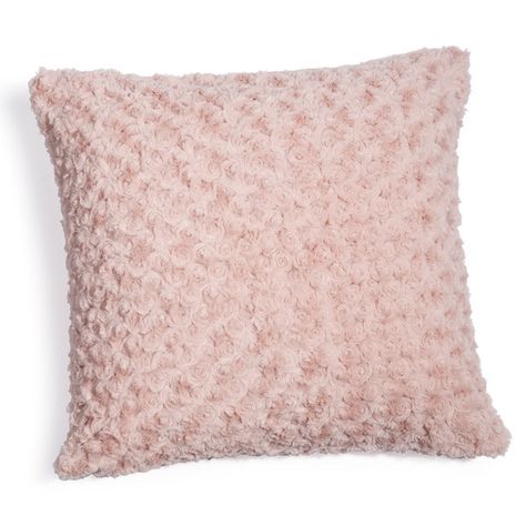 Coussin en fausse fourrure rose 45 x ... Rose Gold Office, Deco Salon, Small Cushions, Gold Bedroom, Shabby Chic Bedroom, Pink Cushions, Plaid Throw, Pink Fur, Glam Decor