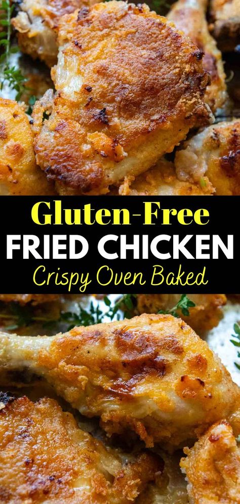 Mama Gourmand, Gluten Free Shake And Bake, Gluten Free Breaded Chicken, Recipe For Fried Chicken, Mamagourmand Recipes, Gf Lunch, Buttermilk Marinade, Gluten Free Fried Chicken, Gluten Recipes