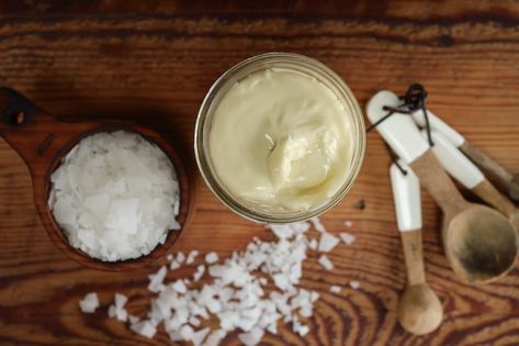 Magnesium Tallow Lotion, Tallow Magnesium Lotion Recipe, Tallow Magnesium Lotion, Magnesium Tallow Balm, Tallow Deodorant Recipe, Lard Lotion, Diy Magnesium Lotion, Magnesium Lotion Recipe, Tallow Recipes