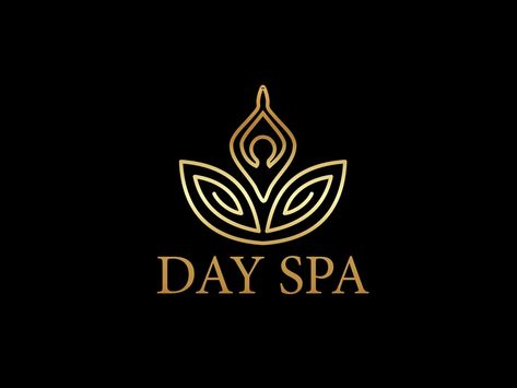 Day Spa Logo by Wiktoria Matynia on ... Spa Logo Design, Lotus Logo, Spa Logo, Yoga Logo, Allah Photo, Word Mark Logo, Thai Massage, Spa Design, Spa Room