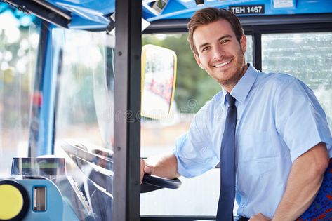 Portrait Of Bus Driver Behind Wheel. Looking To Camera Smiling , #AD, #Driver, #Bus, #Portrait, #Smiling, #Camera #ad Perth Airport, Competitive Intelligence, Smile Images, Mini Bus, Car Rental Service, Rental Company, Bus Driver, Stock Photography Free, Car Rental