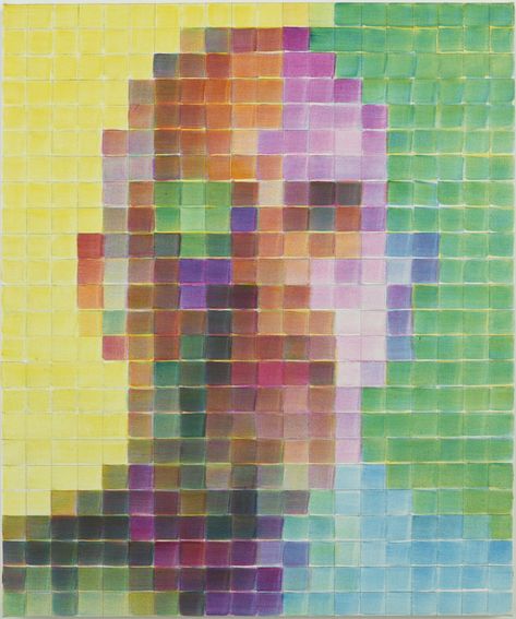 Chuck Close, Canvas Painting Designs, A Level Art, Abstract Portrait, The Heavens, Art Inspiration Painting, Painting Class, Ancient Greece, Portrait Art