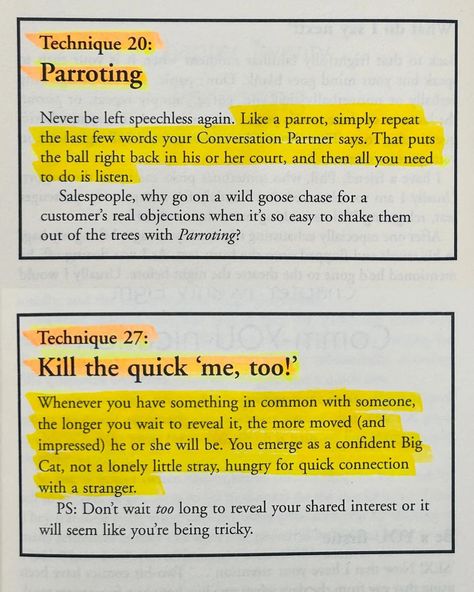 ✨Follow @booklyreads for more book recommendations and self- improvement tips. ✨Everyone wants to be liked and admired by people we meet, but we don’t know how to start the conversation with strangers. Here I am sharing 20 techniques on communication from book ‘How to talk to anyone’ ✨My second book on communication after ‘how to win friends and influence people’ by Dale Carnegie is this one. ✨I came across this book during my third year in college, and when I applied few tricks from this... How To Talk To Anyone Summary, One Second After Book, How To Approach People, How To Hold Conversation, How To Be Knowledgeable, How To Be Well Liked, How To Talk To Strangers, How To Talk To Anyone Book, How To Talk Better