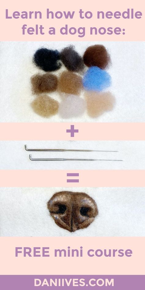 Flat Needle Felting, Beginner Needle Felting Projects, Free Needle Felting Patterns, Needle Felting Tutorials Beginners, How To Needle Felt For Beginners, Needle Felting Tutorials Step By Step, Needle Felted Animals For Beginners, 2d Needle Felting, Needle Felting Diy Tutorials