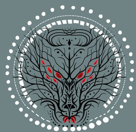 Dragon Age Tattoo Design, Dread Wolf Dragon Age, Dragon Age Symbols, Dragon Age Dread Wolf, Dragon Age Tattoo Ideas, Dragon Age Tattoo, Thunder Warrior, Dragon Age Tarot Cards, Age Tattoo