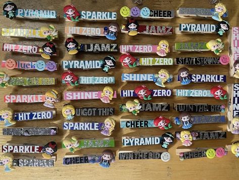 Cheer Good Luck Pins, Football Cheer, Dance Teams, Disney Pins, Pin Backs, Long Beach, Good Luck, Secret Santa, Clothes Pins