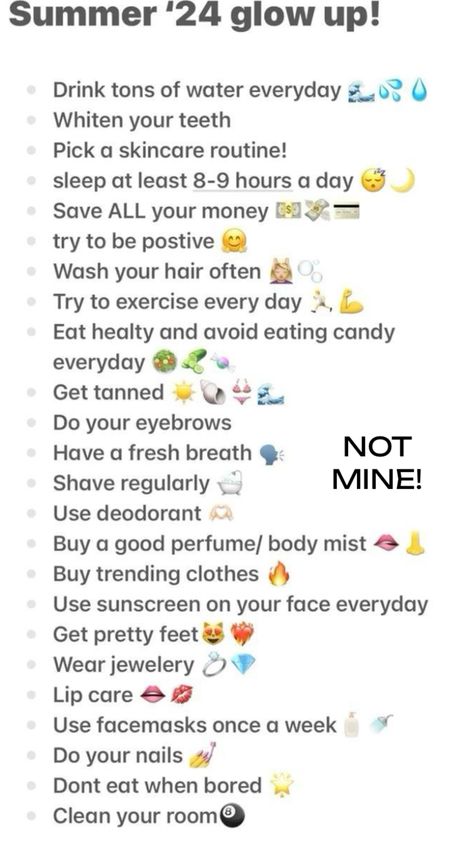 Not mine!!!!💖SUMMER GLOW UP!! Glow Up Checklist, How To Get Tan, Homecoming Ideas, Summer Glow, Glow Up Tips, Best Perfume, Body Mist, Lip Care, Preston