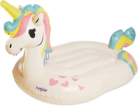 Funsicle Giant Inflatable Unicorn Magic Ride-On Pool Float, Adult-Sized Unicorn Floaties, Inflatable Unicorn, Unicorn Pool Float, Unicorn Float, Flamingo Pool Float, Pool Floats For Adults, Flamingo Pool, Party Swimming Pool, Dog Pool