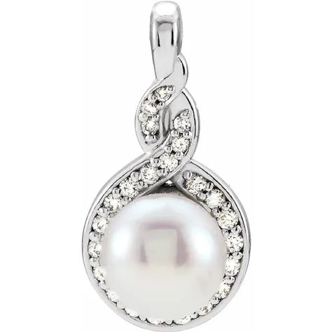 They have also come to symbolize a happy marriage.  Pearl is the birthstone for June and is among the most timeless, classic, and treasured of all gems and is the recommended jewelry gift for celebrating 3rd, and 30th wedding anniversary. Beauty Should have no Boundary, and You Never have to Sacrifice when choosing a gemstone Pendant. Trust, Confidence, and Integrity.  Luxury Jewel within reach that captures her Style and shows off her attitude. Ready to ship in 3-5 Days. Pearl Diamond Pendant, Halo Style, Bow Jewelry, Akoya Pearls, Pearl Diamond, Pearl Chain, Jewelry Companies, The Meaning, Men's Jewelry