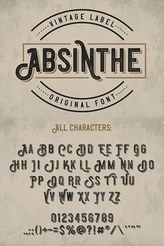 Vintage Fonts Alphabet, Old Fashioned Fonts, Alphabet Lettering, Café Design, Ppt Design, Hand Lettering Alphabet, Font Inspiration, Graphic Design Fonts, Design Room