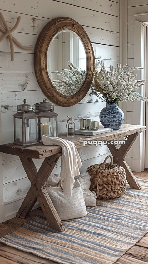 Creative Entryway, Country Entryway, Large Living Room Layout, Entry Table Decor, Entryway Table Decor, Entry Way Design, Entryway Ideas, Home Entrance Decor, Stylish Storage Solutions