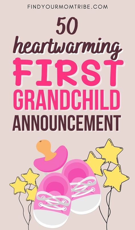 Want to announce your pregnancy to your parents? Here is a list of 50 first grandchild announcement ideas your parents will love! #announcement #firstgrandchild #cute #newborn #baby #granny #grandma New Grandma Announcement, Youre Gonna Be A Grandma Announcement, Expecting Grandma Quotes, First Grandbaby Quotes, I'm Going To Be A Grandma Announcement, Grandparents Announcement First Time, Im Going To Be A Grandma Quote, 1st Time Grandma Quotes, Great Grandma Announcement