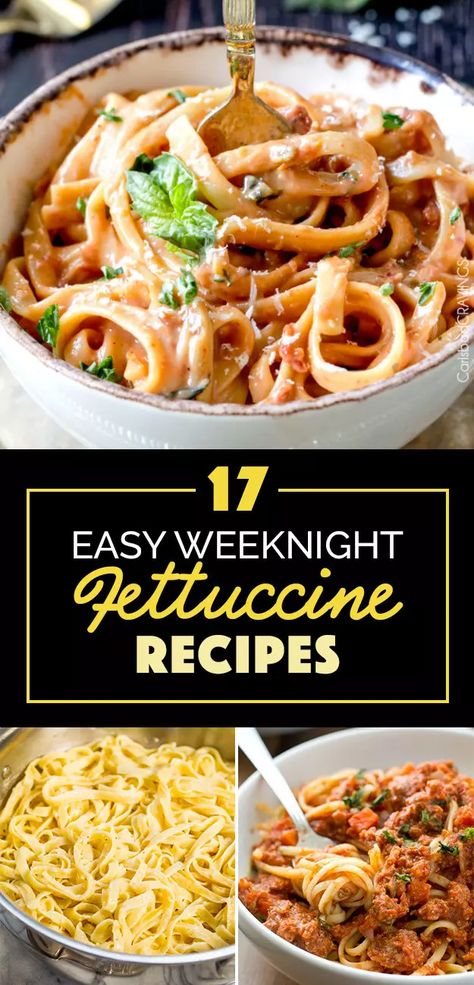 Vegetarian Fettuccine Recipes, Fettachini Recipe, Pasta With Fettuccine Noodles, Fettuccine Pasta Ideas, Pasta Recipes With Fettuccine Noodles, Fettichini Recipe, What To Make With Fettuccine Noodles, Linguine Noodle Recipes, Sauce For Fettuccine Noodles