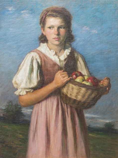 Holding Fruit Reference, Holding A Basket Reference, Holding A Basket Pose, Holding Basket Pose Reference, Holding Basket Pose, School Reference, Folk Horror, Basket Of Fruit, Basket Drawing