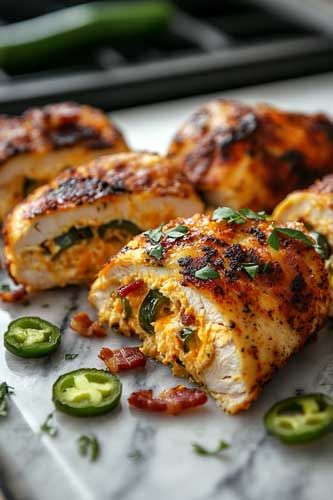 Jalapeño Popper Stuffed Chicken: The Perfect Recipe for Your Keto Diet Smoked Jalapeno Popper Chicken, Jalapeño Stuffed Chicken Breast, Jalapeño Popper Chicken Bake, Jalepeno Popper Stuffed Chicken, Jalapeño Chicken Recipes, Jalapeno Stuffed Chicken Breast, Jalapeno Stuffed Chicken, Jalapeño Popper Stuffed Chicken, Chicken Jalapeno Poppers