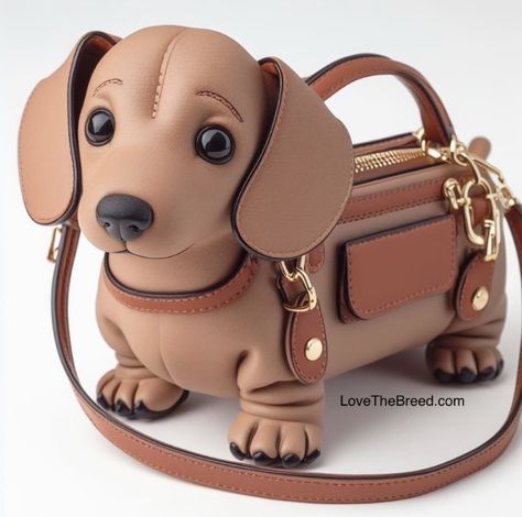 Funky Purses, Dog Purse, Inspired Handbags, Unique Handbags, Unique Purses, Dog Bag, Novelty Bags, Weiner Dog, Cute Purses