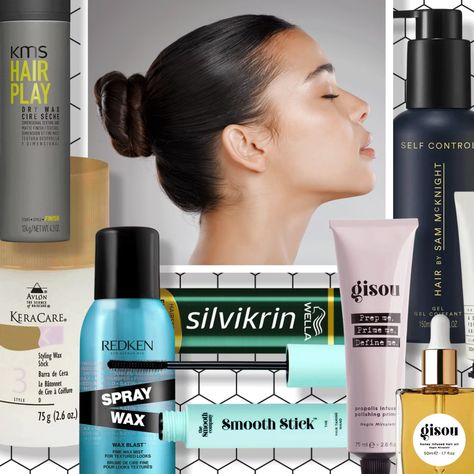 The 9 best products for creating a slicked-back bun hairstyle Slick Back Bun Products, Best Product To Slick Back Hair, Products For Slicked Back Hair, Best Slick Back Products, Sleek Bun Products, Slick Bun, Slicked Back Ponytail, Hair Balm, Sleek Bun