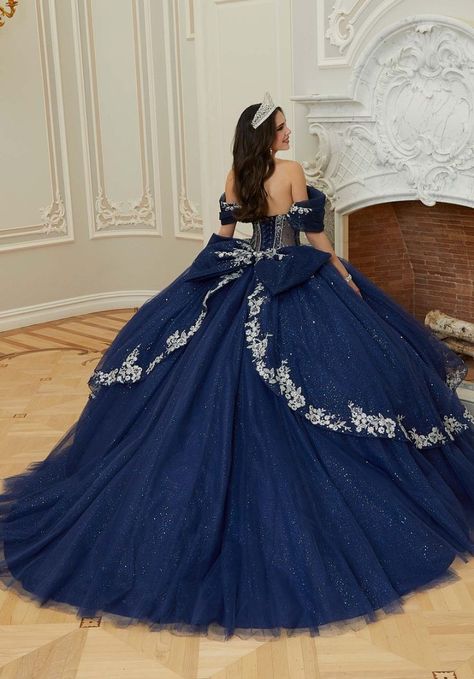 Champagne Xv Dresses, Corset Quince Dress, Quince Blue, Blue Quince Dress, Quinceanera Blue, Royal Blue Quinceanera Dresses, Royal Blue Quince, Quince Dresses Blue, Quince Stuff