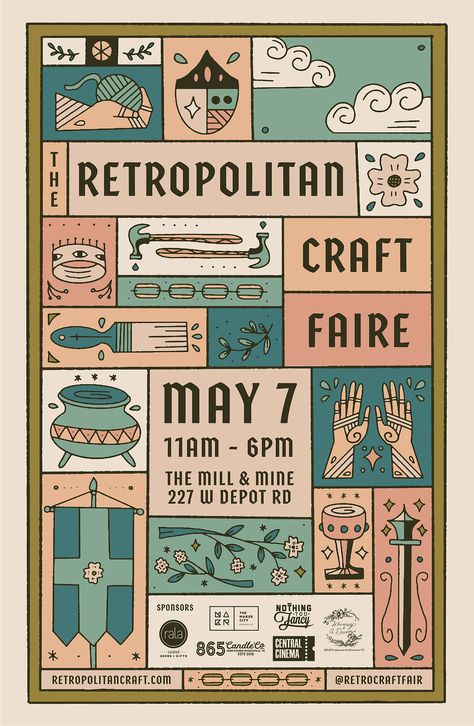 Win A Trip Poster Design, Club Fair Poster Ideas, Art Market Poster, Community Posters, Community Graphic, Fair Poster, Spring Poster, 2023 Poster, November Crafts