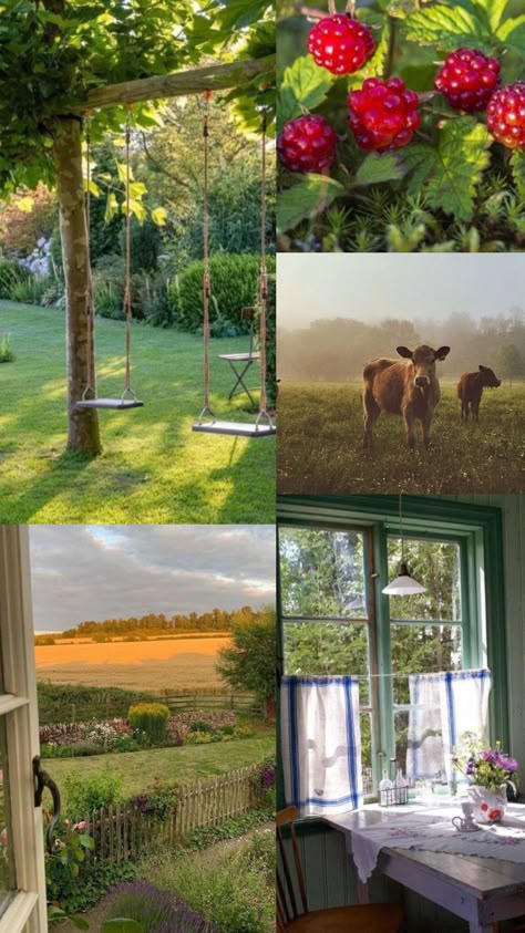 #slowliving #slowdown #livingslow #livingslowly #countryliving Cottagecore Slow Living, Slow Country Aesthetic, Farming Aesthetic Country Living, Living Off The Land Aesthetic, Farm Lifestyle Simple Living, Farm Cottage Aesthetic, Country Lifestyle Farm Life, Farm Life Aesthetic, Beautiful Vision Boards