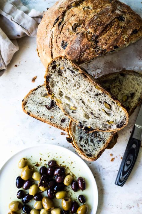 Crusty Homemade Mediterranean Olive Bread Olive Bread, Artisan Bread Recipes, Leftover Bread, Croutons Homemade, Cook Smarts, Reduce Food Waste, Bread Recipes Homemade, Artisan Bread, Bread Rolls