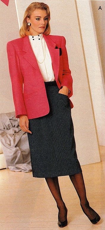 80s style professional business attire 80s Women, Business Outfits Women, 80s Style, 1980s Fashion, Elegant Dresses For Women, Work Wear Women, Professional Fashion, Womens Fashion For Work, Business Attire