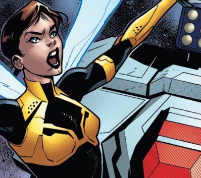 best of the wasp (@bestofwasp) / Twitter Marvel Wasp, Giant Woman, Marvel Tony Stark, Janet Van Dyne, Dc Comics Women, Van Dyne, Marvel Heroines, Marvel Database, The Wasp