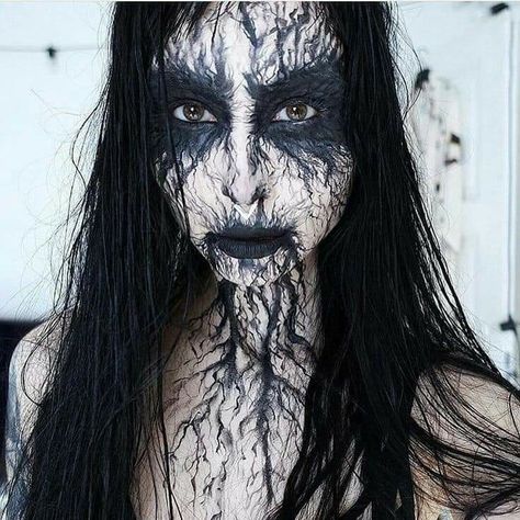 Haunted House Makeup, Carnaval Make-up, Halloweenský Makeup, Halloween Make-up Looks, Horror Make-up, Creepy Halloween Makeup, Witch Makeup, Halloween Makeup Scary, Horror Makeup