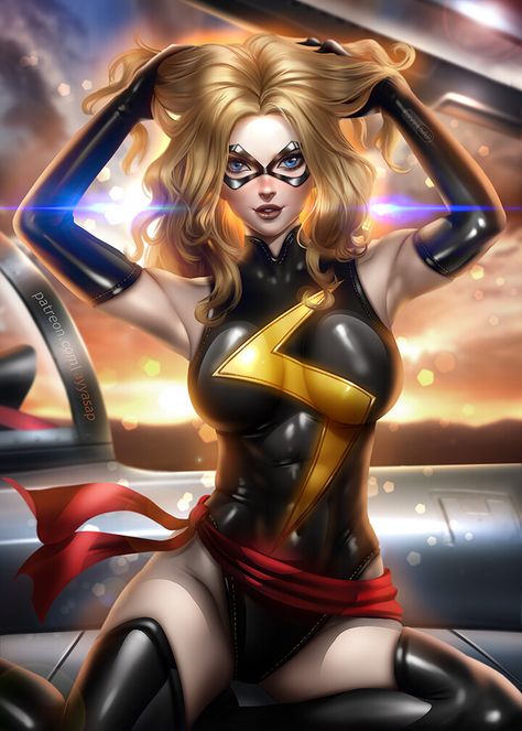 Carol Danvers ( Ms. Marvel ), AyyaSAP ❤️ on ArtStation at https://www.artstation.com/artwork/baO9qG Ms Marvel Captain Marvel, Miss Marvel, Comic Script, Mary Jane Watson, Bd Comics, Comics Girls, Marvel Girls, Ms Marvel, Marvel Women