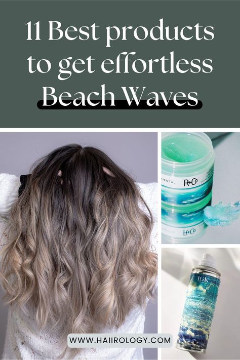 Did you know that beach waves are one of the top hair trends in 2022? If you're wondering how to achieve those long lasting waves, I have the perfect solution for you! In this blog i've listed down 11 different types of best hair products for beach waves. Where you'll also learn how to use each product based on your hair type, and what type of look each product will give you. Finding your perfect beach wave hair product has never been easier, head over to my blog now. Hair Products For Beach Waves, Natural Beach Waves, Beach Wave Spray, Overnight Beach Waves, Perfect Beach Waves, Wet And Wavy Hair, Best Hair Products, Comfortable In Your Own Skin, Wave Spray