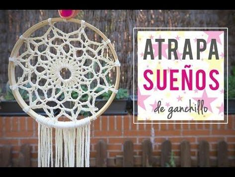 Dreamcatcher Crochet, Crochet Candle, Diy Dream Catcher Tutorial, Crochet Doily Rug, Dream Catcher Tutorial, Crochet Dreamcatcher, Beginner Crochet Tutorial, Dream Catcher Diy, Crochet Mandala