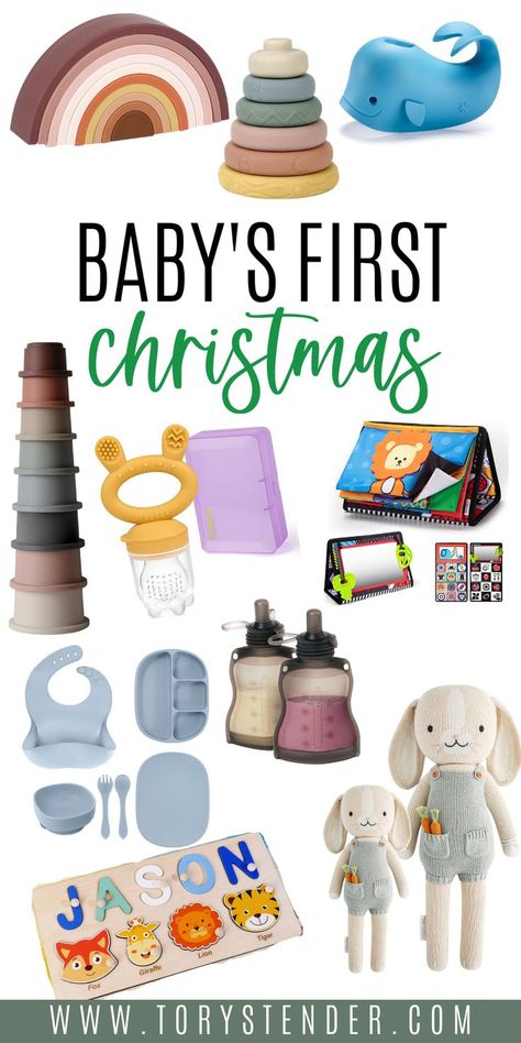 Montessori Christmas Gifts, Minimalist Gift Ideas, Montessori Christmas, First Christmas Gifts, Toddler Gift Guide, Best Toddler Toys, Baby's First Christmas Gifts, First Christmas Photos, Baby Gift Ideas