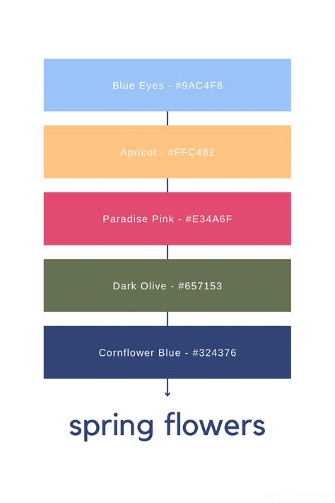 Flower Shop Color Palette, Cornflower Palette, Cornflower Blue Color Palette, Cornflower Blue Palette, Color Palette Periwinkle, Texas Wildflower Color Palette, Web Palette, Pink Purple Blue Pastel Color Palette, Bright Pastel Color Palette Hex Code