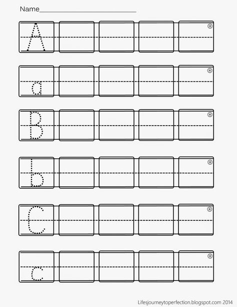 Life's Journey To Perfection: Preschool Practice ABC Writing Worksheet Printables Handwriting Worksheets For Kindergarten, Abc Writing, Letter Worksheets Kindergarten, Free Handwriting Worksheets, Alphabet Writing Worksheets, Alphabet Practice Worksheets, Letter Recognition Worksheets, Letter Worksheets For Preschool, Alphabet Writing Practice