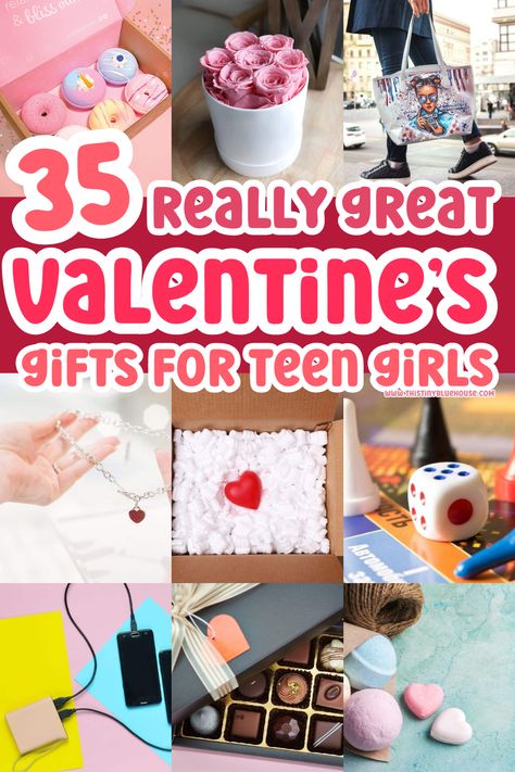 Discover the best Valentine's Day gifts for tween and teen girls that will make their heart skip a beat! 💕 From unique jewelry to fun gadgets, find the perfect present that will make this day extra special. 🎁 Valentines For Preteens, Valentines Day Gifts For Teenage Girl, Valentines Gifts For Girls Friends, Valentines Teenagers Gift Ideas, Teen Daughter Valentines Gift Ideas, Valentine Teenagers Gift Ideas, Teenager Valentine Ideas, Valentines Gift For Teen Girlfriend, Teenager Valentine Gifts