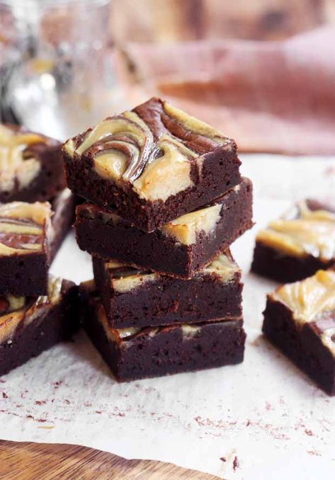 Peanut Butter Cheesecake Swirl Brownies – Scientifically Sweet Keto Squares, Kahlua Brownies, Peanut Butter Cheesecake Brownies, Triple Chocolate Brownies, Cheesecake Swirl Brownies, Swirl Brownies, Chocolate Liquor, Peanut Butter Cheesecake, Chocolate Dreams