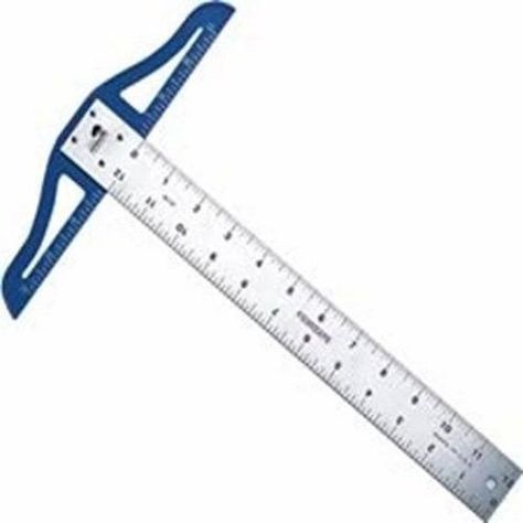 Fairgate 15" Aluminum T-Square 63-115 Ruler, Made In USA Sofa Frame Construction, T Square, Sewing Machine Needles, Industrial Sewing Machine, Industrial Sewing, Embroidery Scissors, Large Ring, Ruler, Cards Handmade