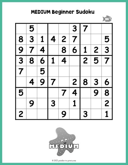 Free Printable Medium Beginner Sudoku Sudoku Easy, Sudoku Printable, Classroom Pictures, Number Puzzles, Sudoku Puzzles, Word Puzzles, Teacher Classroom, Resource Classroom, Free Printable