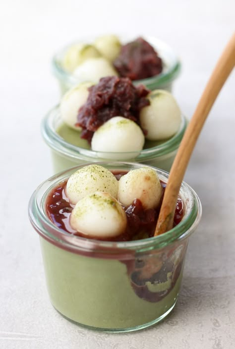 Matcha Pudding Recipe, Bakesale Ideas, Japanese Pudding, Creamy Matcha, Matcha Desserts, Healthy Japanese Recipes, Matcha Pudding, Asian Dessert Recipes, Japanese Heritage