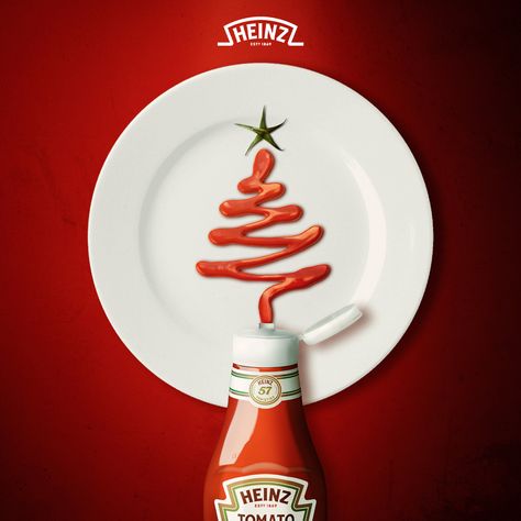 Christmas tree new year Hot Sauce Advertising, Christmas Creatives For Social Media, Christmas Food Advertising, Christmas Ads Social Media, Christmas Campaign Advertising, Creative Christmas Ads, Christmas Creative Ads Design, Christmas Social Media Design, Sauce Ads