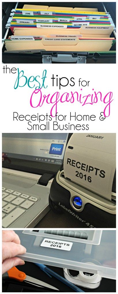 Organizing Receipts for Tax Time | #MomNeedsChocolate #TaxPrep #TaxTime #Receipts #Organization Organizing Receipts, Tax Organization, Receipt Organization, Tips For Organizing, Small Business Organization, Tax Time, Business Expense, Organizing Time, Business Tax