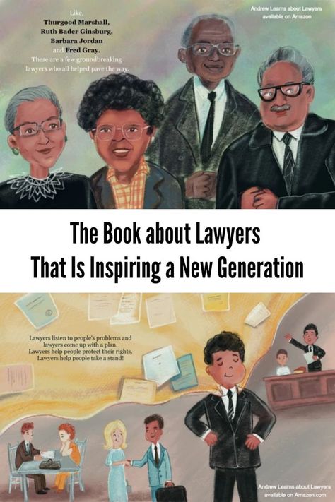 The Book about Lawyers That Is Inspiring a New Generation I Want To Be A Lawyer, Barbara Jordan, Thurgood Marshall, People Problems, Kids Poems, Children's Picture Books, I Am The One, Study Unit, White Men