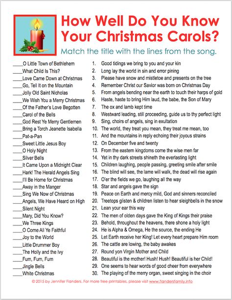 Christmas Song Games, Caroling Party, Christmas Carol Game, Christmas Quiz, Xmas Games, Fun Christmas Party Games, Printable Christmas Games, Christmas Trivia, Holiday Games