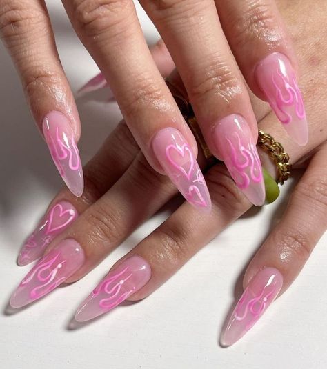 Spring Gel X Nails, Bratz Inspired Nails, Smiley Nails, Spring Gel Nails, White Lace Nails, Nails Logo, Buff Nails, Fantasy Nails, Nail Logo