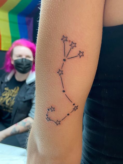 Scopio constellation Constellation Tattoos, Compass Tattoo, Constellations, Tattoos