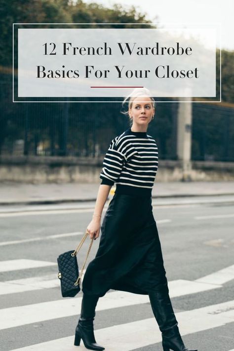 French Women Style 2023, French Casual Style Parisian Chic, 8 Things French Women Dont Wear, French Fashion Staples, Women’s European Fashion Fall, Basic Classic Wardrobe, Womens Wardrobe Basics, French Wardrobe Basics Parisian Chic, French Women Work Style