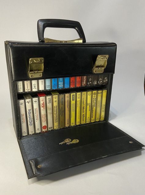 Vintage 70s/80s Cassette Holder With Keys Holds 30 - Tapes not included | eBay Cassette Holder, Cassette Tape Holder, 80s Cassette, Vinyl Holder, Cassette Storage, Vintage Cassette, Cassette Tape, Music Album, Cassette Tapes