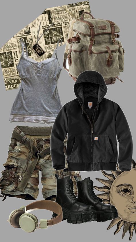 Apocalypse Outfit Aesthetic, Zombie Apocalypse Outfits, Apocalypse Outfit, Hippie Lifestyle, Apocalypse Survival, Fashion Y2k, Outfit Aesthetic, Zombie Apocalypse, Character Outfits