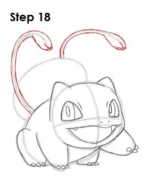 How To Draw Pokemon, Easy Pokemon, Bulbasaur Pokemon, Draw Pokemon, Pikachu Drawing, Pokemon Bulbasaur, Pokemon Sketch, Cartoon Drawing Tutorial, Pokémon Stuff