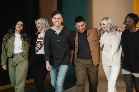 Elevation Worship Outfits, Worship Team Outfits, Graves Into Gardens, Worship Outfits, Team Outfits, Elevation Worship, Church Worship, Christian Activities, Steven Furtick